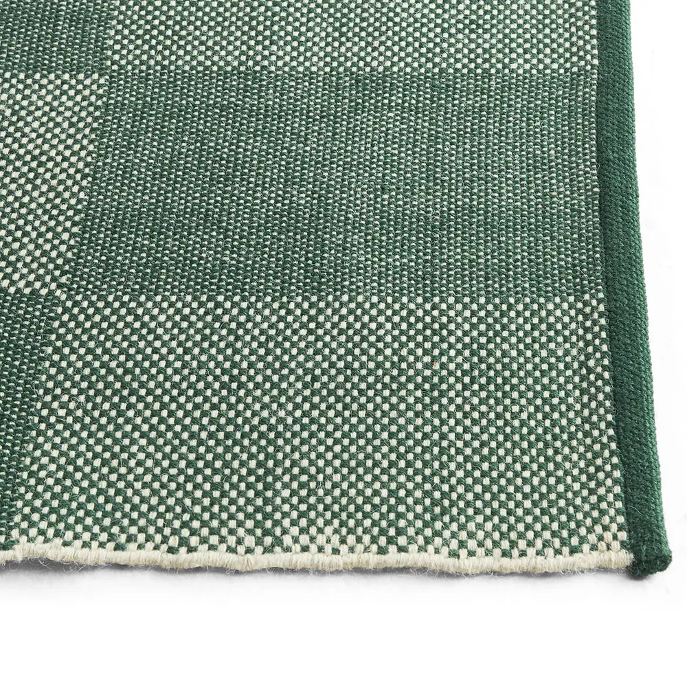 Gulvteppe Check Green 140x200