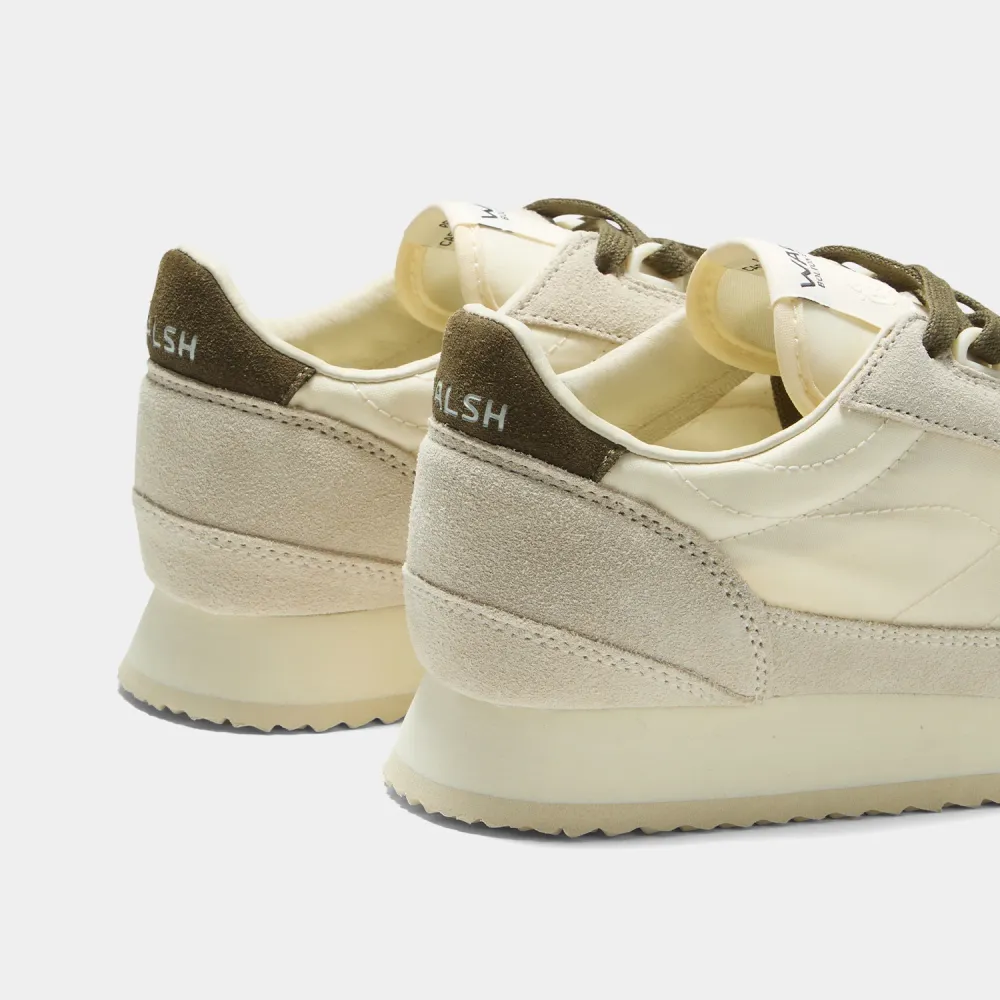 Ensign Lite - Off Ivory & Olive Green