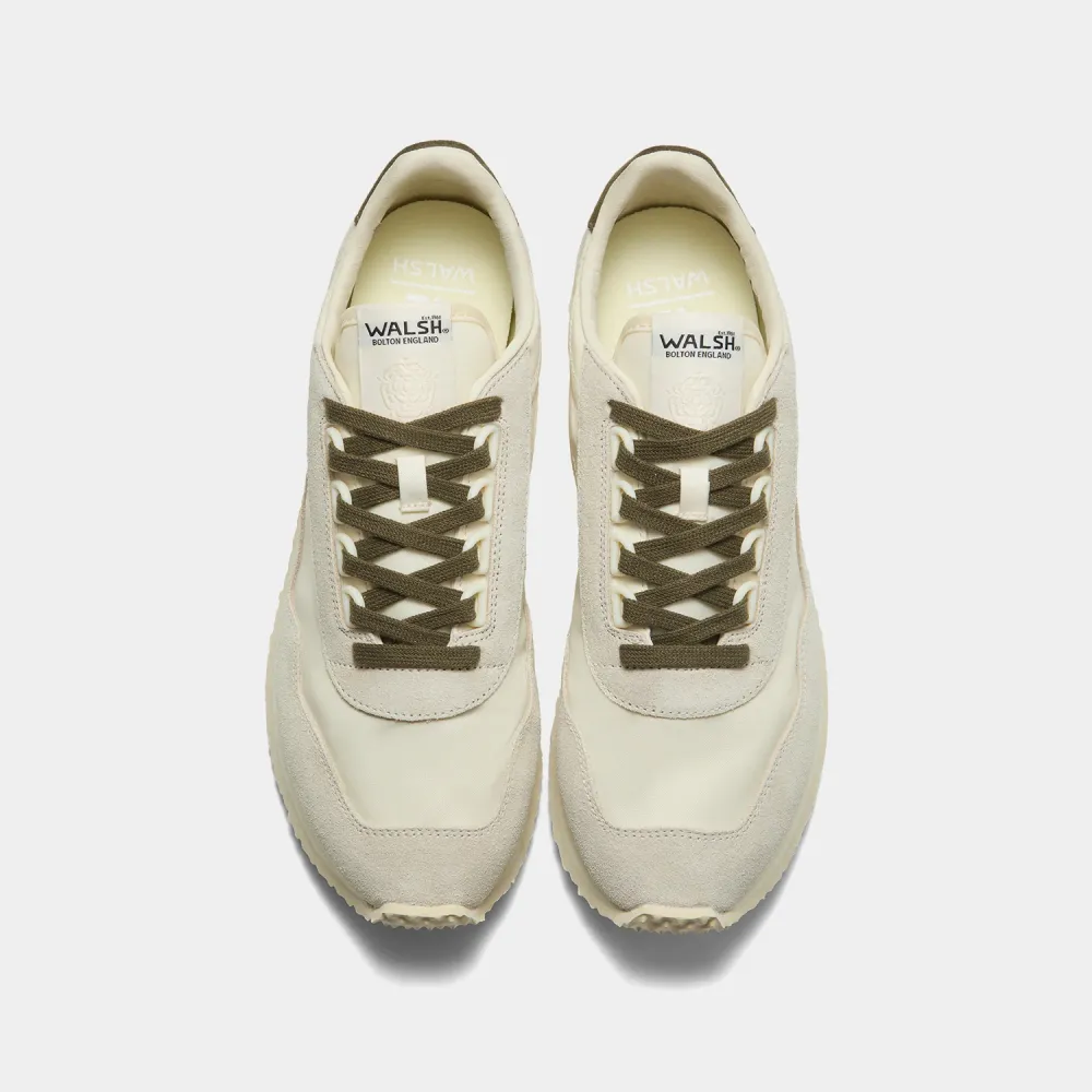 Ensign Lite - Off Ivory & Olive Green