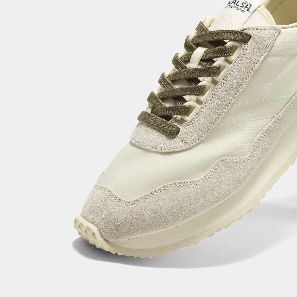 Ensign Lite - Off Ivory & Olive Green