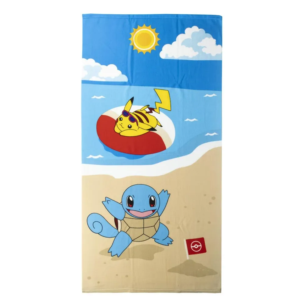 Pokemon Strandhåndkle Beach Chill
