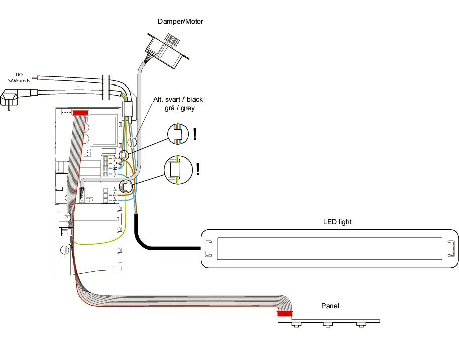 Systemair MONOLIT-B Hvit