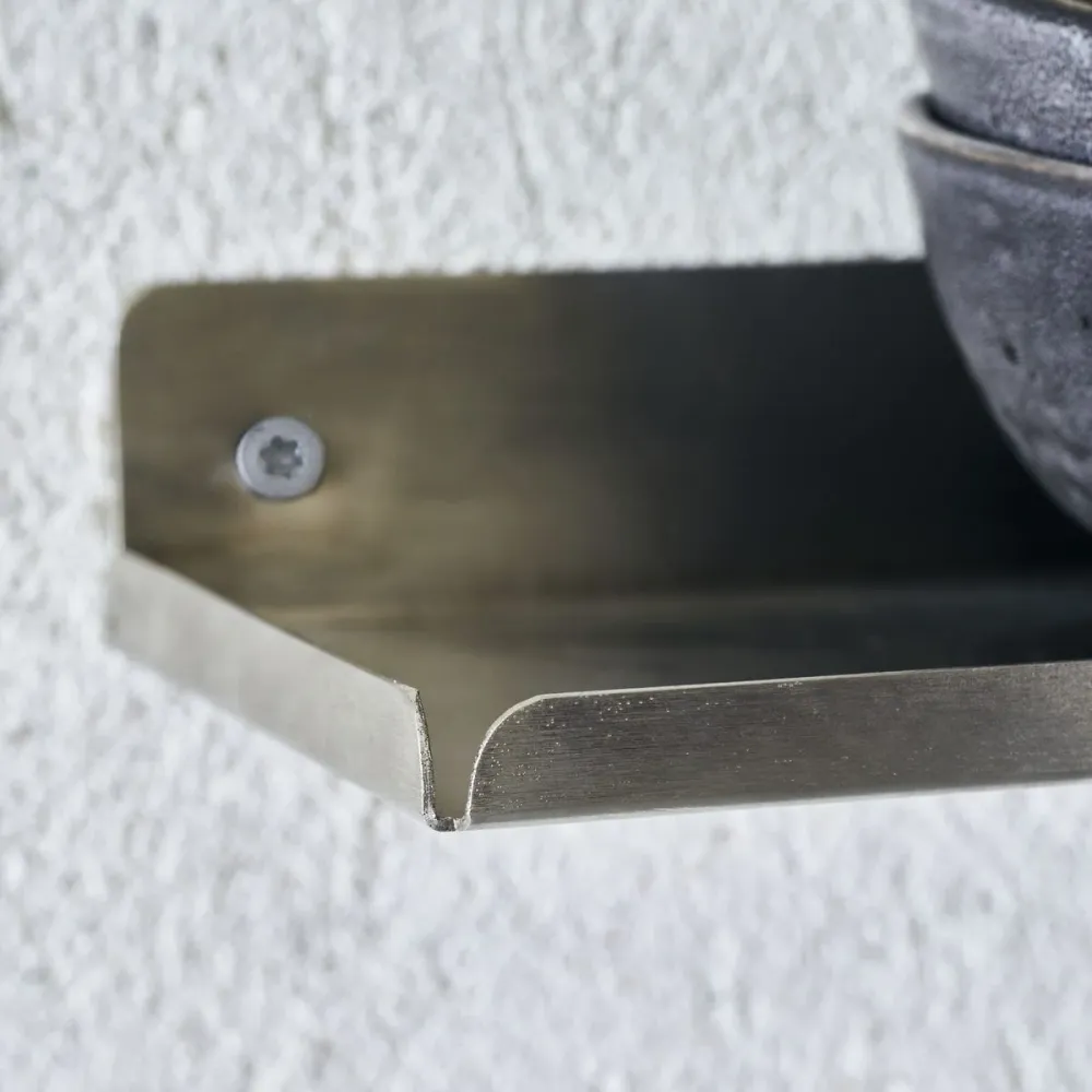 Hylle Ledge Brushed Silver L:43
