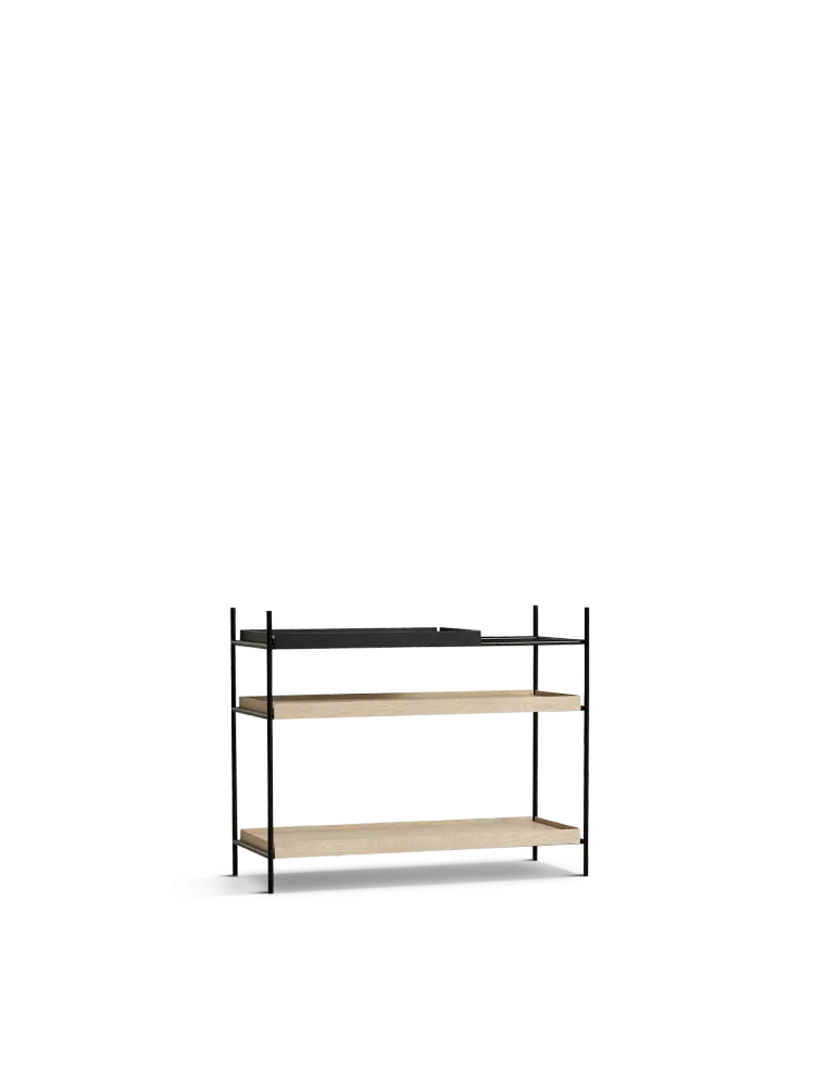 Tray hylle (Low) - eik - Style 3