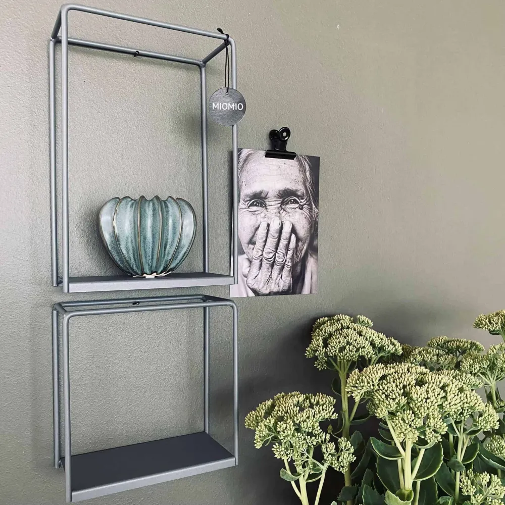 VIAMAJA Cube hylle – Grå – 20x20x10