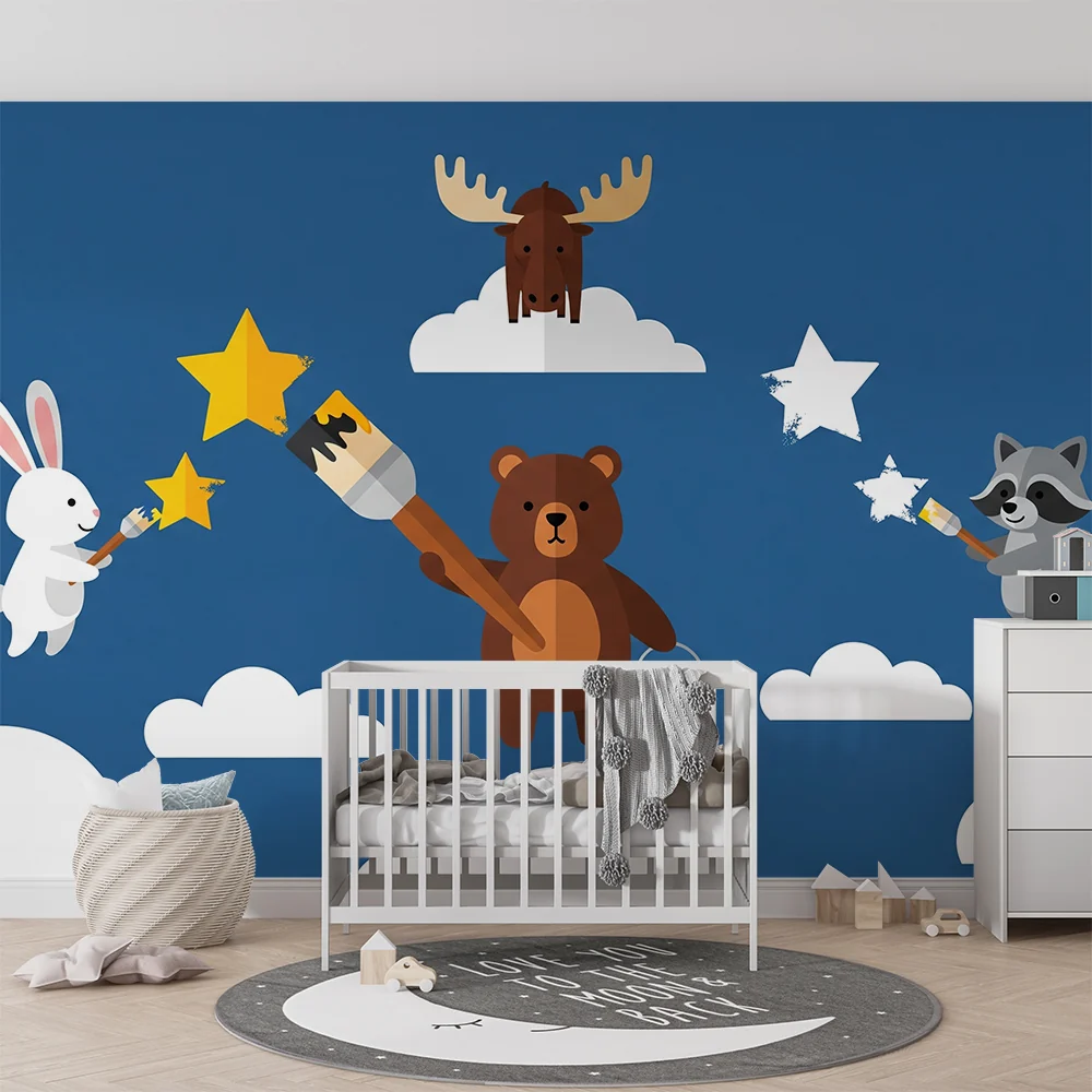 Barnetapet | Kunstnerdyr i en stjernehimmel