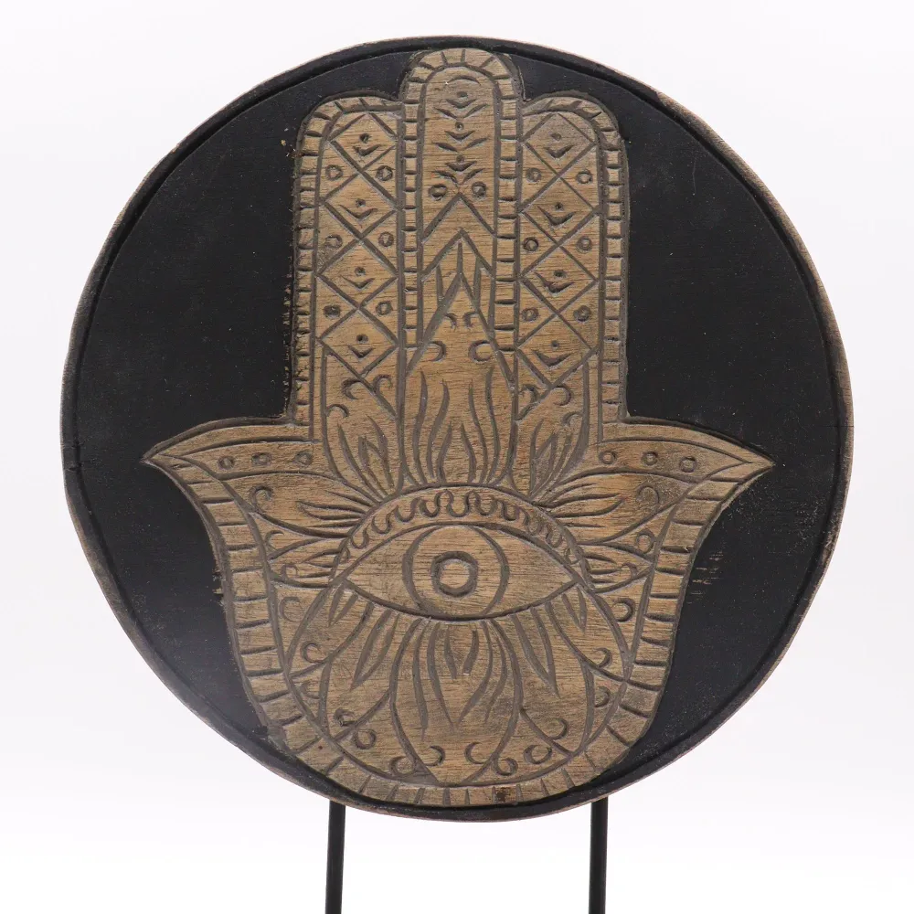 Buddha Feng Shui Hamsa Sett, Grå