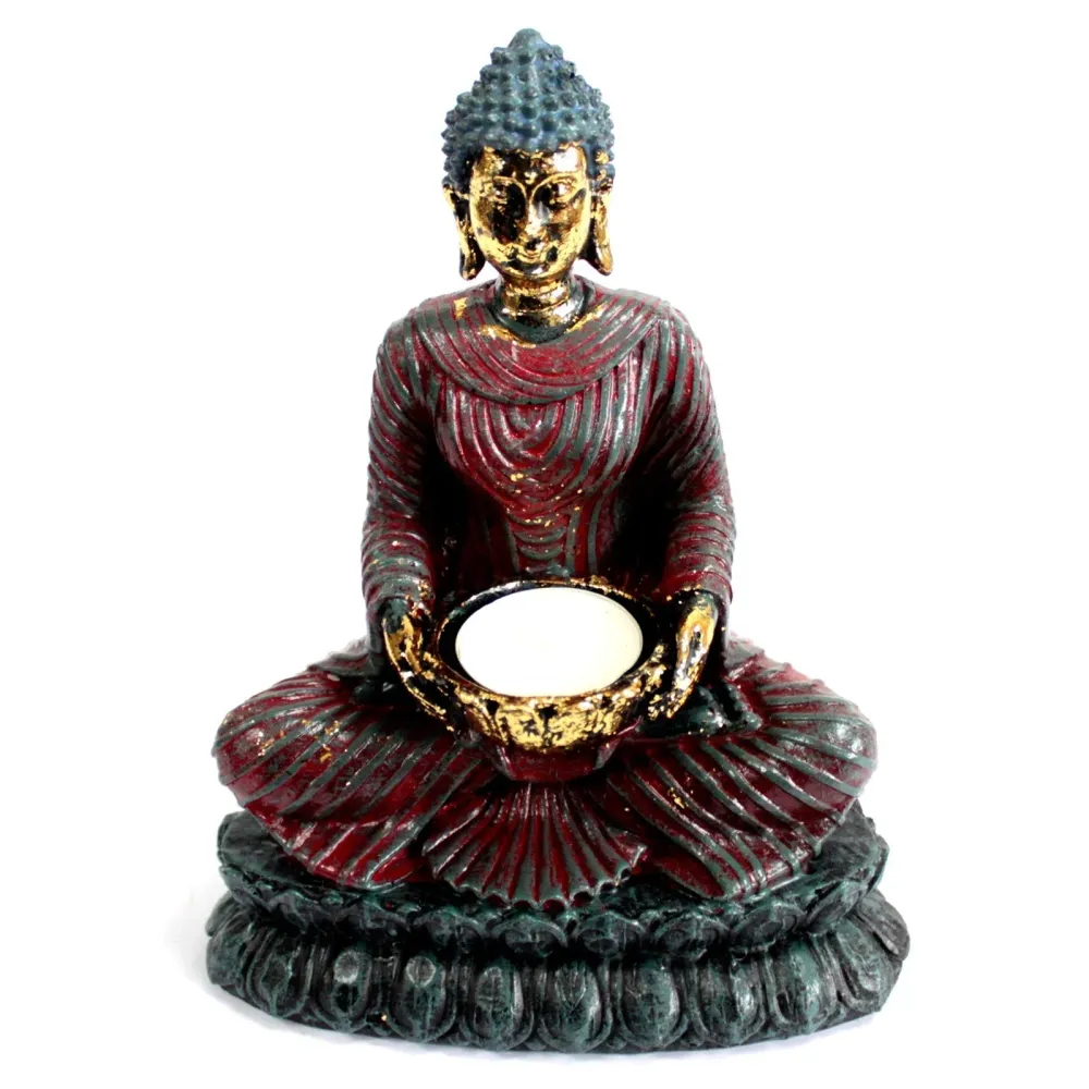 Buddha Lysestake Antikk