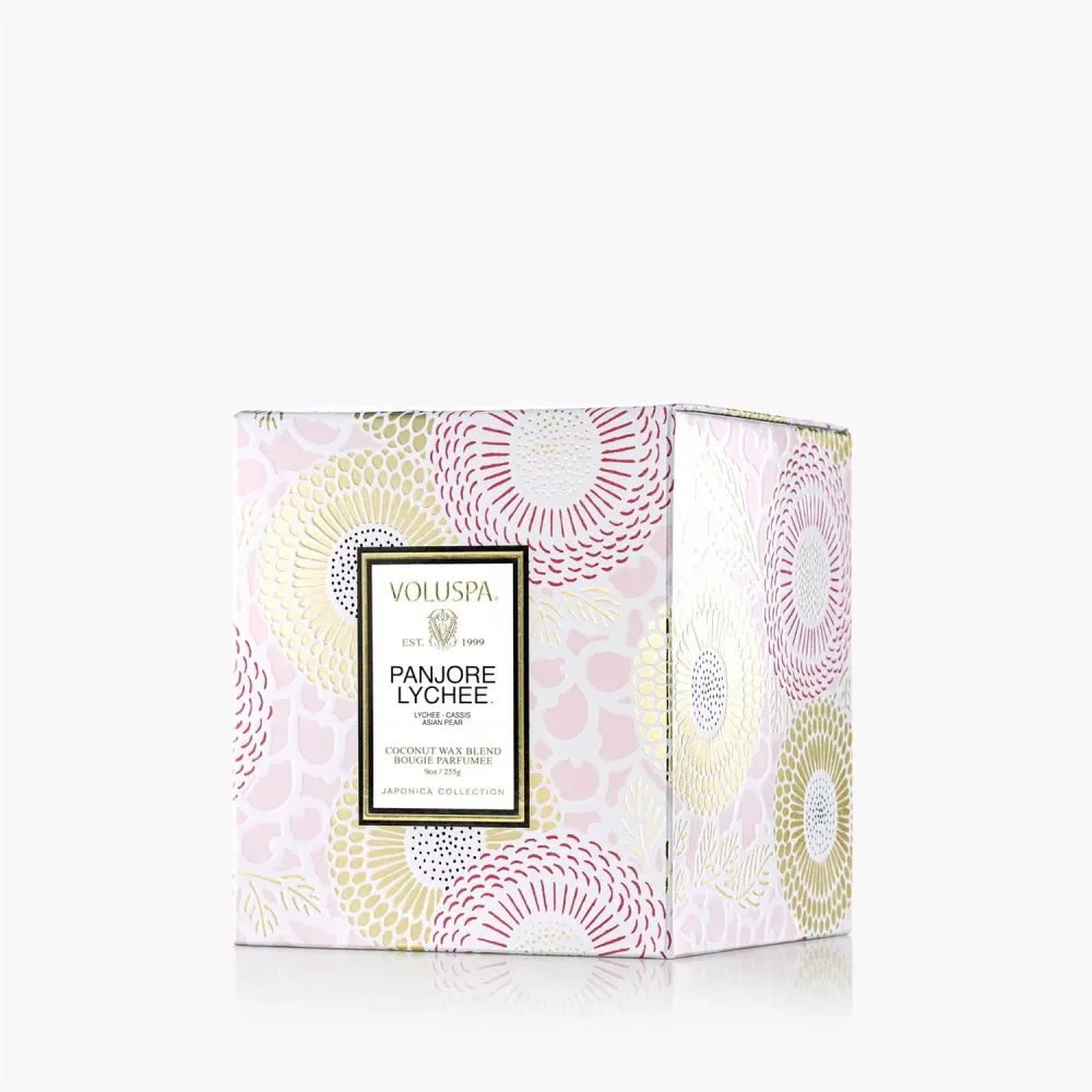 CLASSIC BOXED CANDLE Panjore Lychee