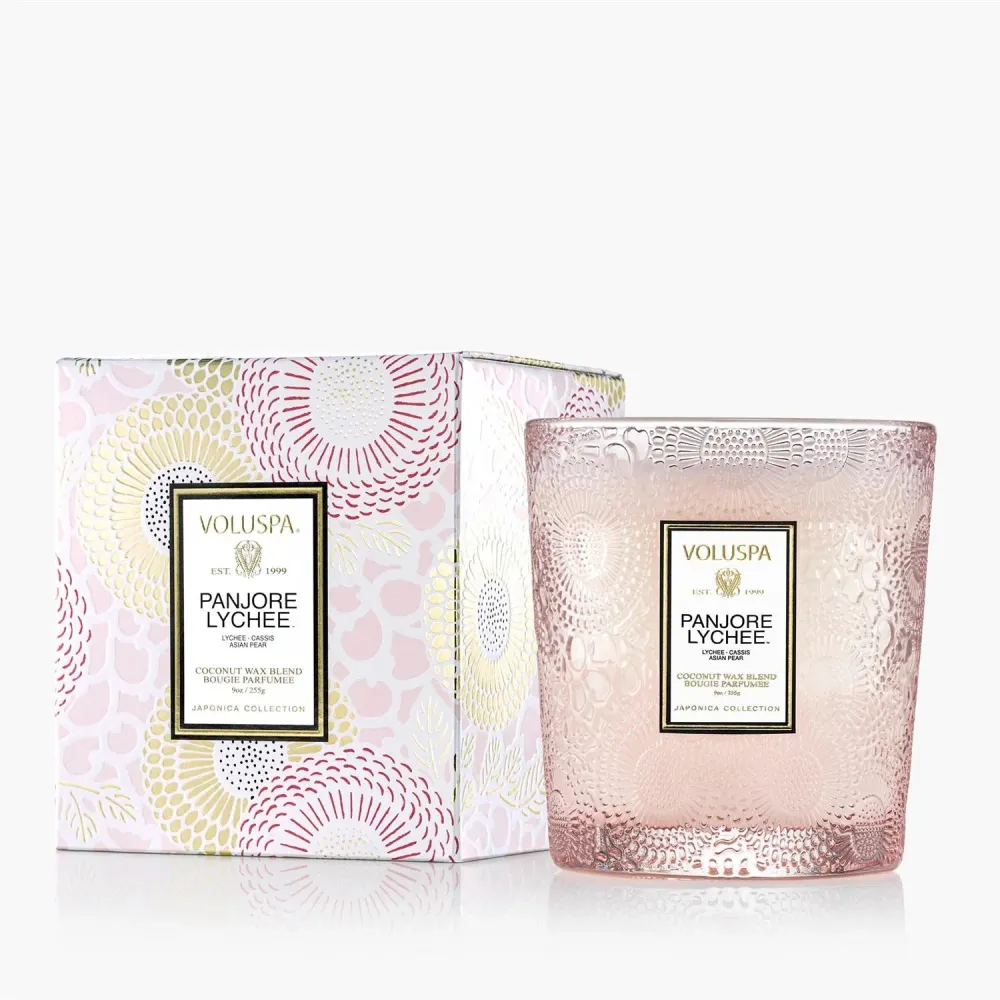 CLASSIC BOXED CANDLE Panjore Lychee