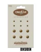 Creative Imaginations: Chocolate glitter brads