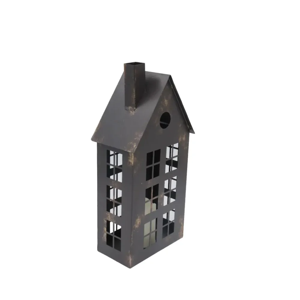 House lykt m/LED lys H35 cm