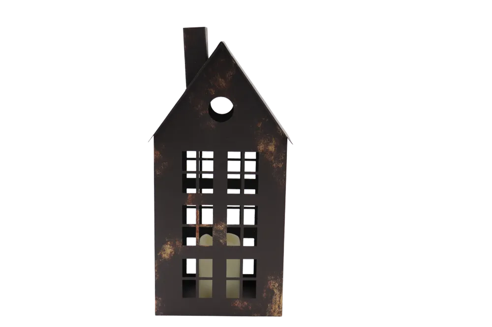 House lykt m/LED lys H35 cm