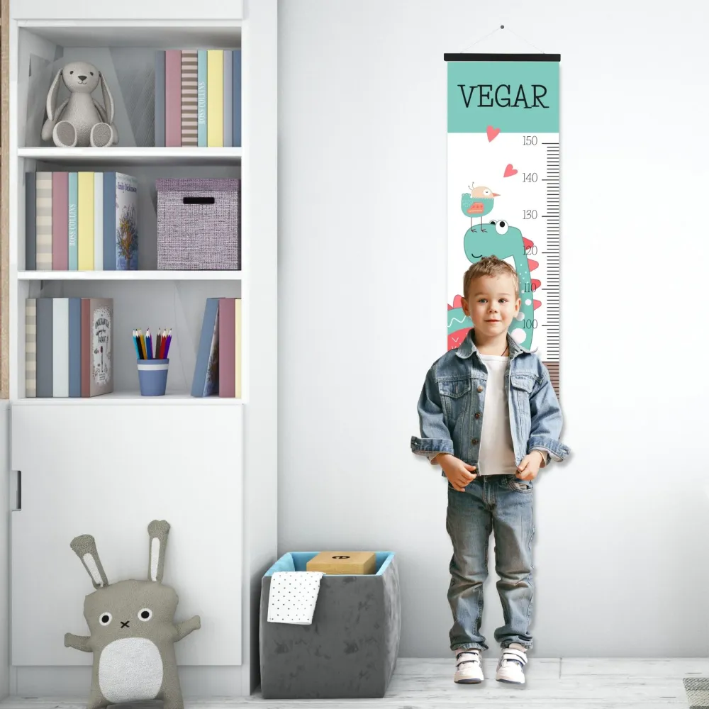 HØYDEMÅLER BARN No7 - PLAKAT