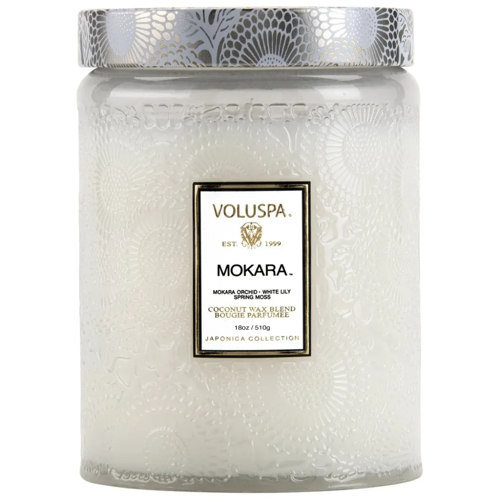 LARGE JAR CANDLE 100T Mokara
