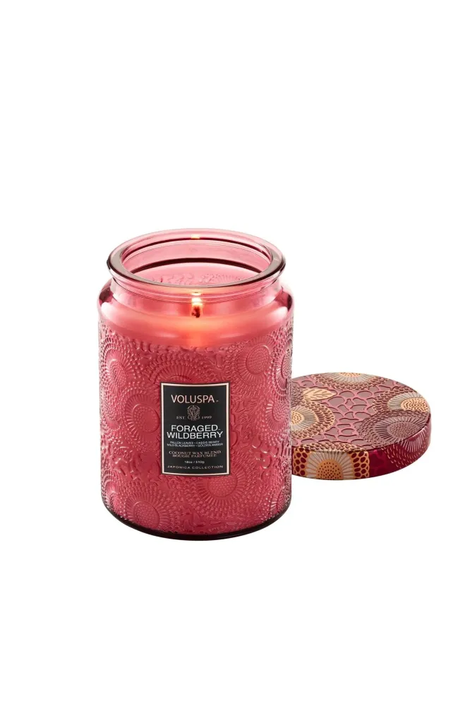 LARGE JAR CANDLE Foraged Wildberry