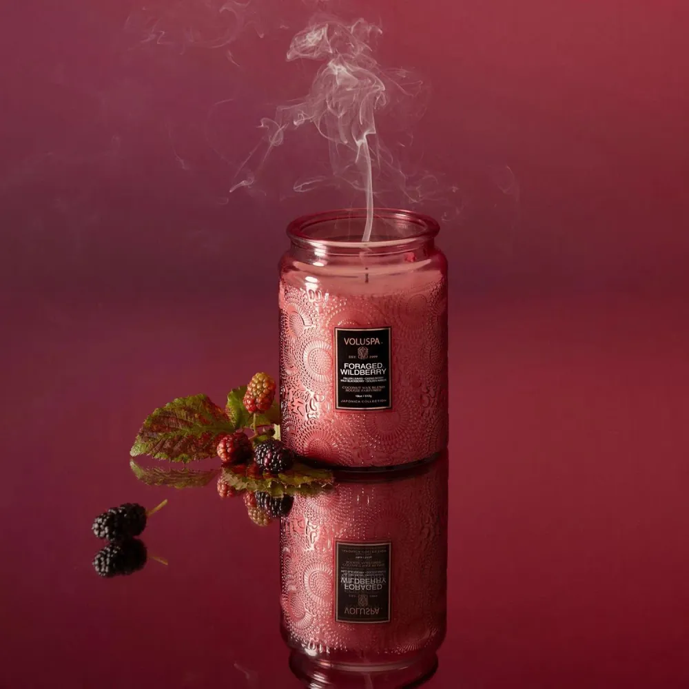 LARGE JAR CANDLE Foraged Wildberry
