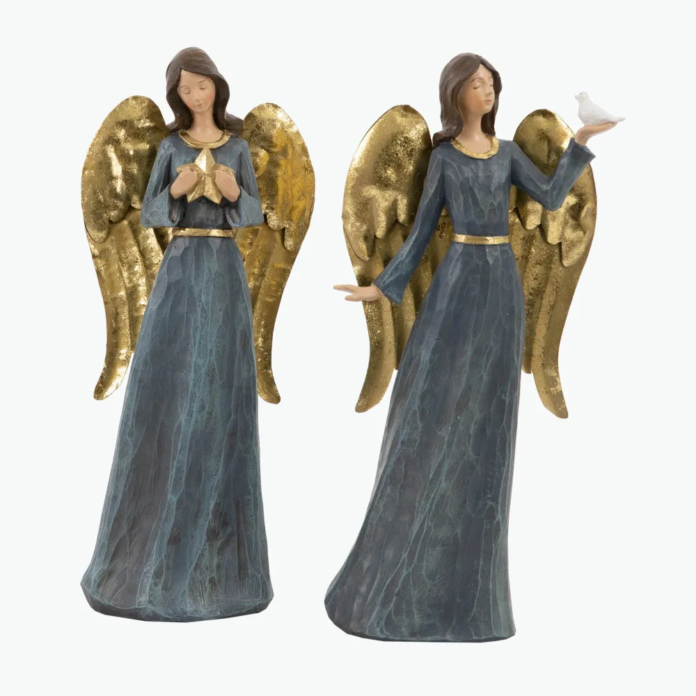 Leylah figur blå sett à 2