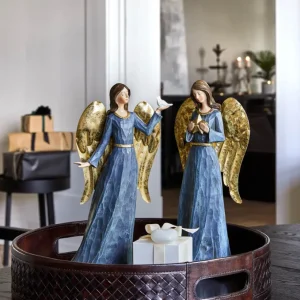 Leylah figur blå sett à 2