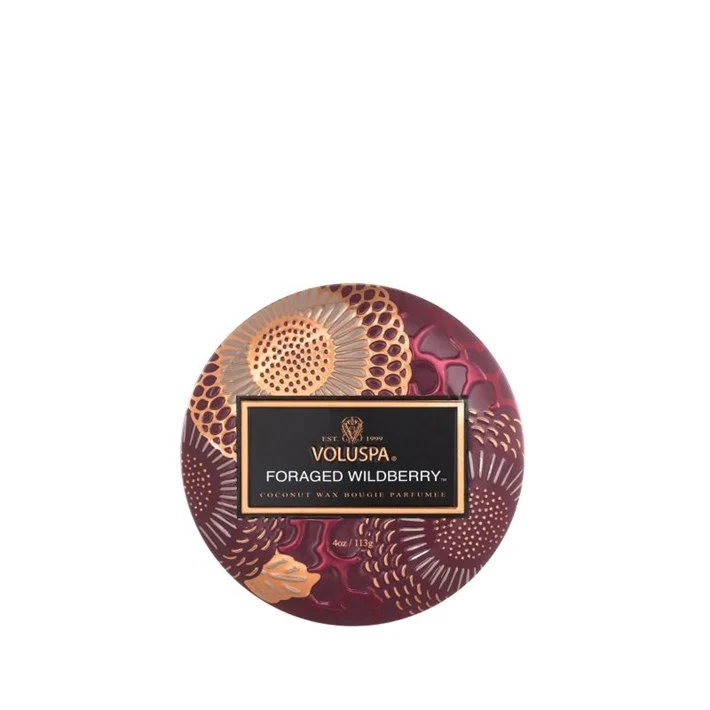 MINI TIN CANDLE Foraged Wildberry