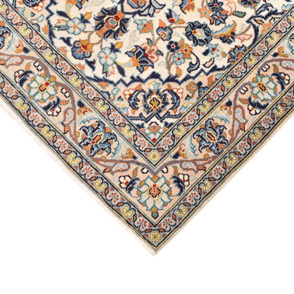 Persisk teppe - Keshan - 147 x 95 cm - lys beige