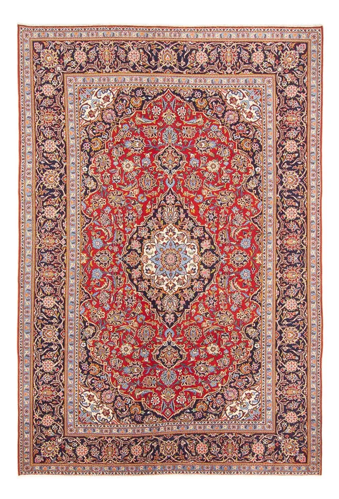 Persisk teppe - Keshan - 280 x 190 cm - rød