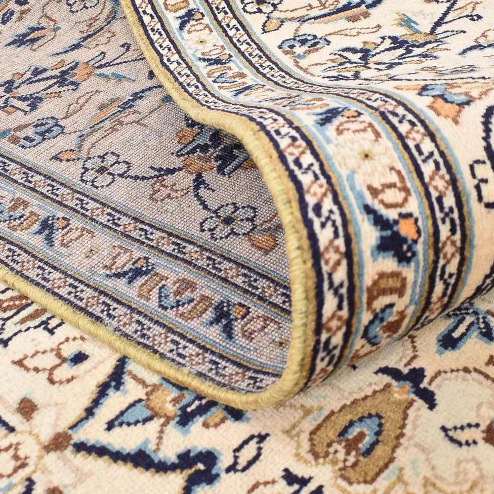Persisk teppe - Keshan - 310 x 196 cm - lys beige