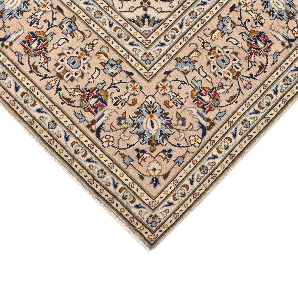 Persisk teppe - Keshan - 310 x 207 cm - lys beige