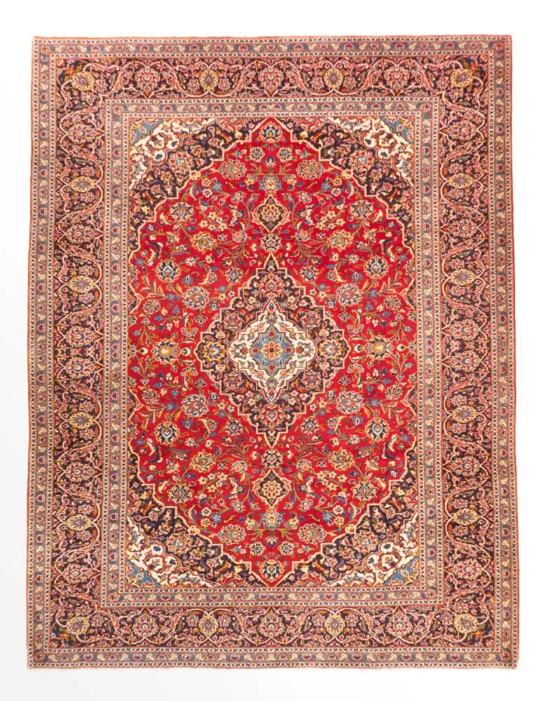 Persisk teppe - Keshan - 330 x 245 cm - rød