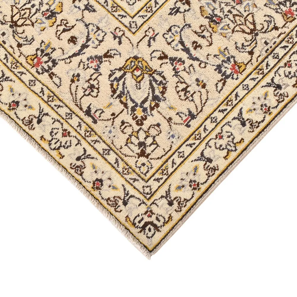 Persisk teppe - Keshan - 340 x 238 cm - lys beige