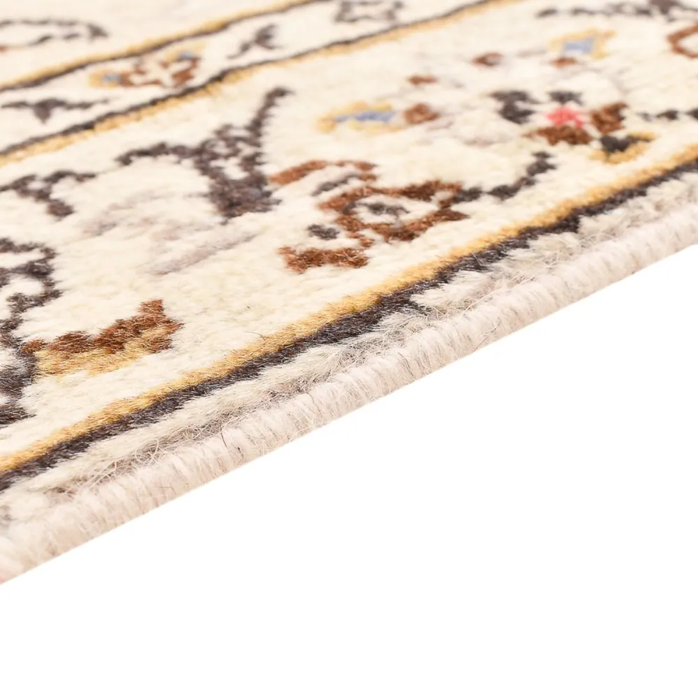 Persisk teppe - Keshan - 340 x 238 cm - lys beige