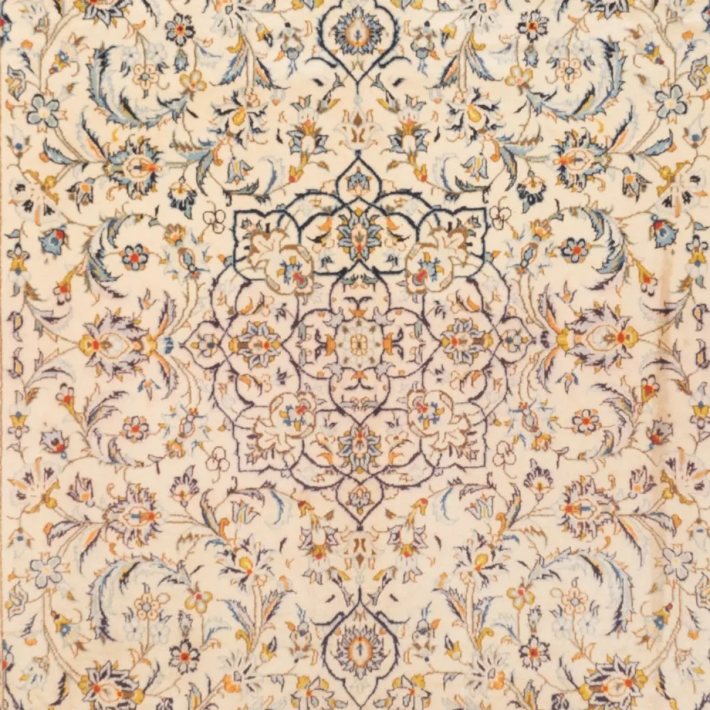 Persisk teppe - Keshan - 345 x 220 cm - beige