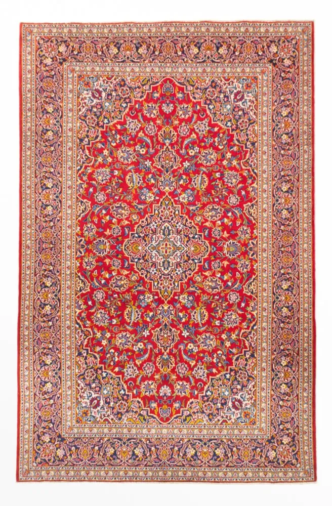 Persisk teppe - Keshan - 345 x 227 cm - rød