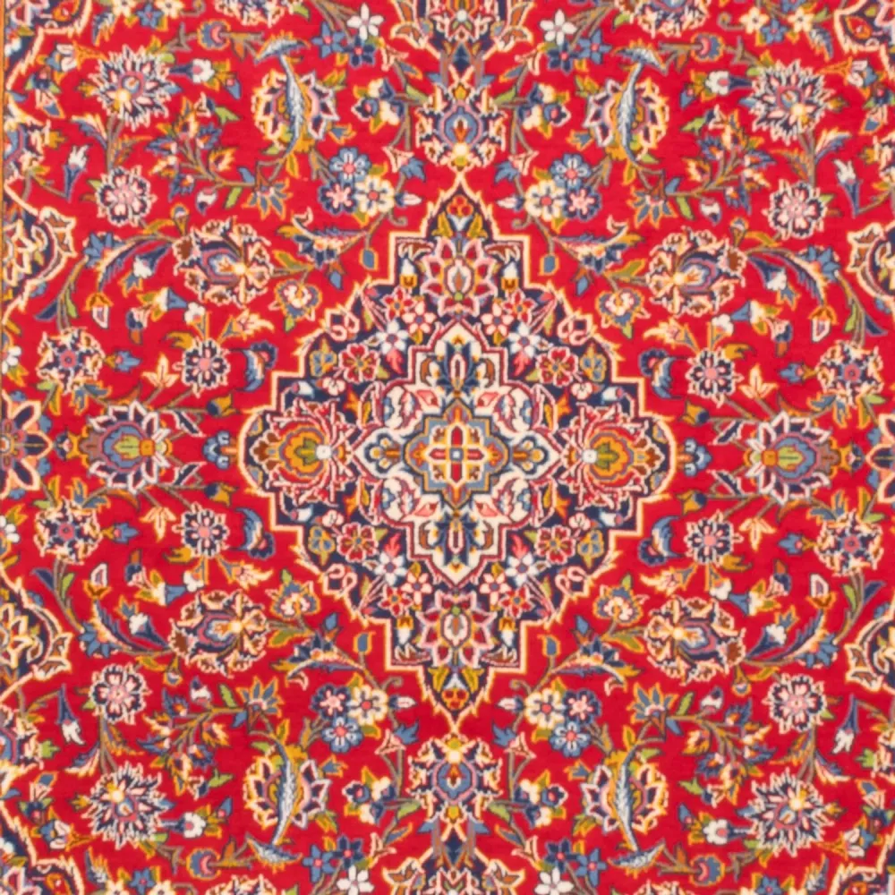 Persisk teppe - Keshan - 345 x 227 cm - rød