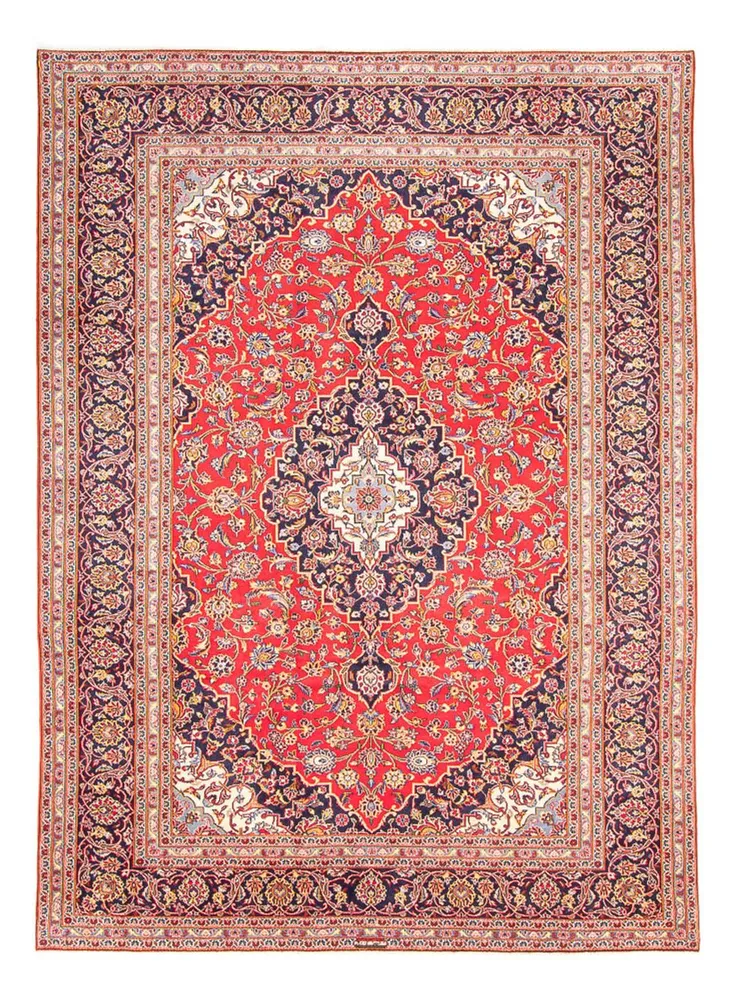Persisk teppe - Keshan - 345 x 244 cm - rød