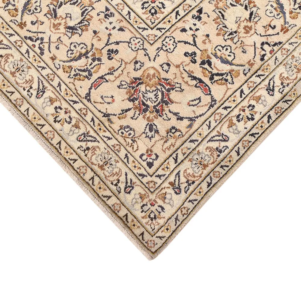 Persisk teppe - Keshan - 359 x 243 cm - lys beige