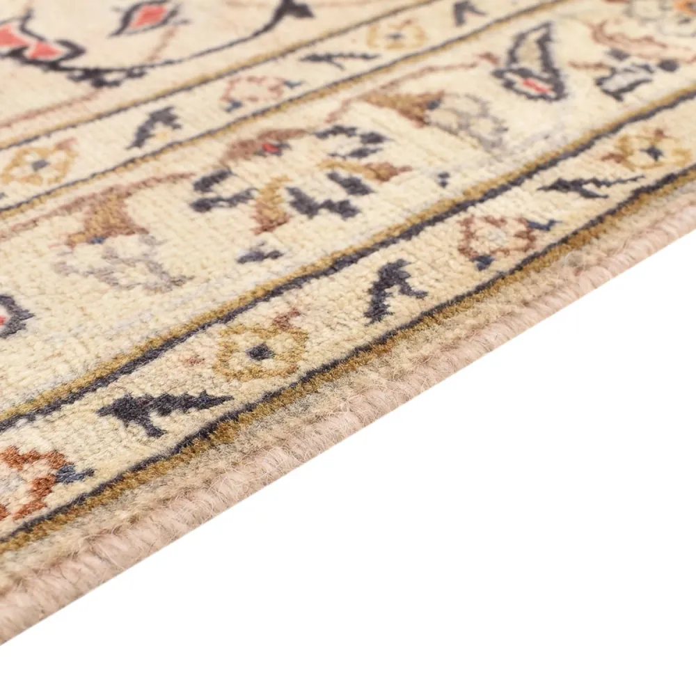 Persisk teppe - Keshan - 359 x 243 cm - lys beige