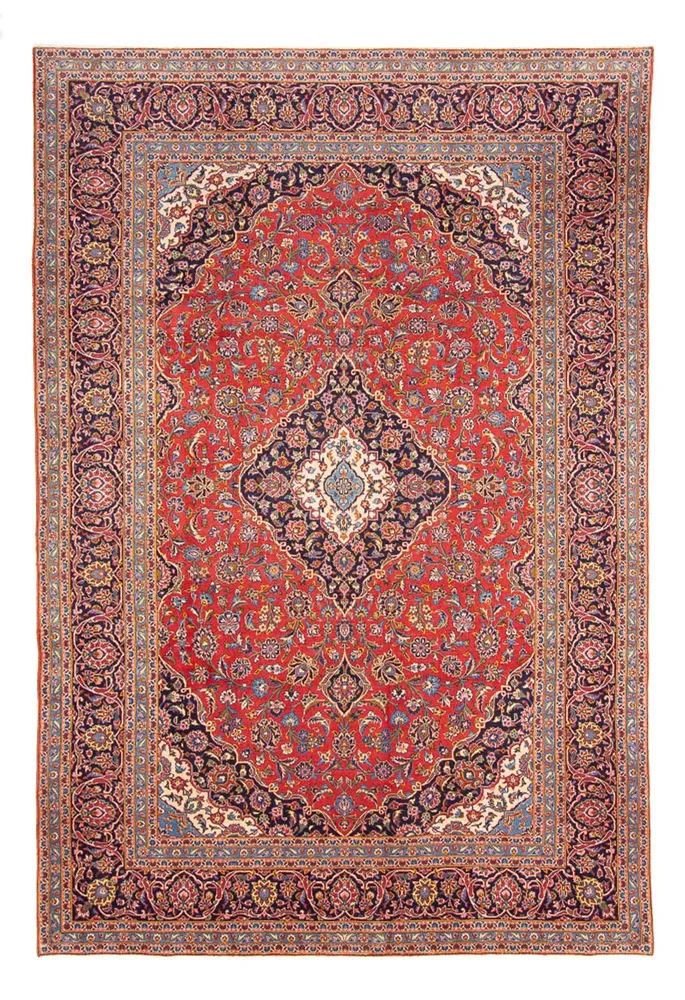 Persisk teppe - Keshan - 362 x 252 cm - rød