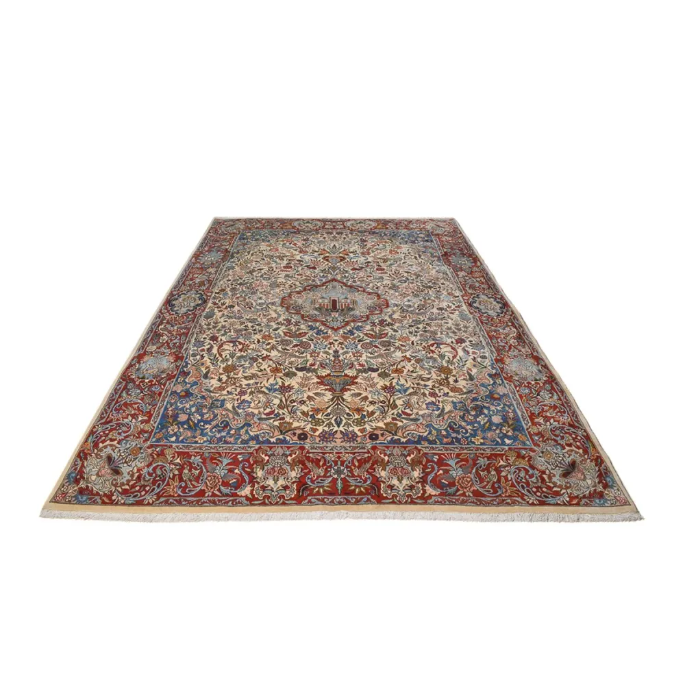 Persisk teppe - Keshan - 373 x 259 cm - sand