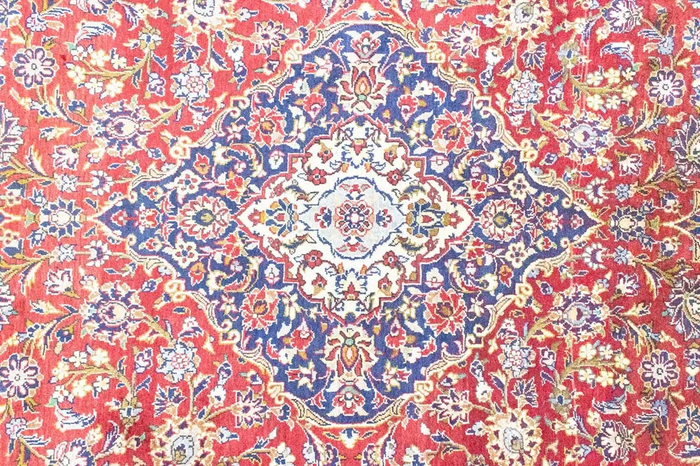 Persisk teppe - Keshan - 385 x 260 cm - rød