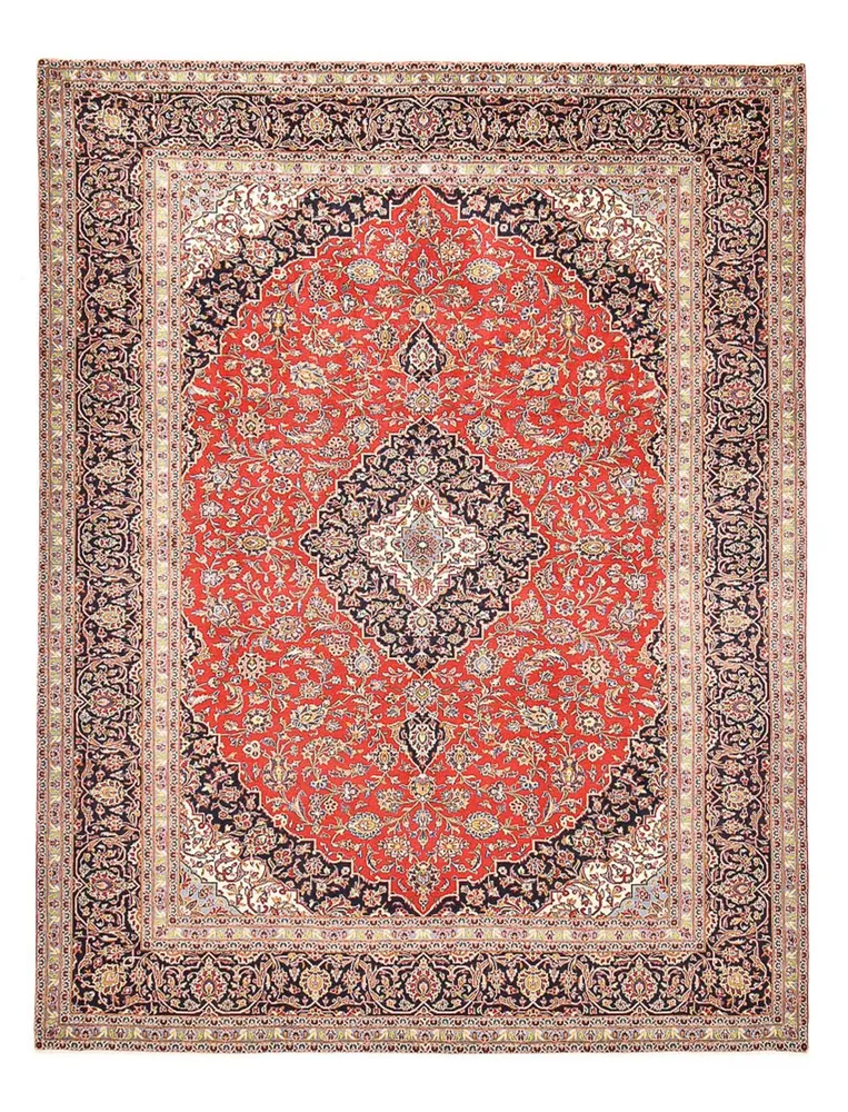 Persisk teppe - Keshan - 398 x 304 cm - rød
