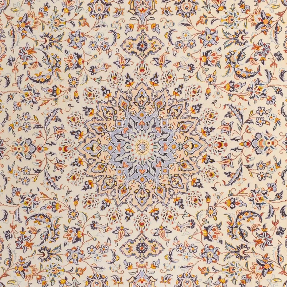 Persisk teppe - Keshan square - 415 x 395 cm - sand