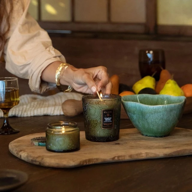 PETITE JAR Temple Moss