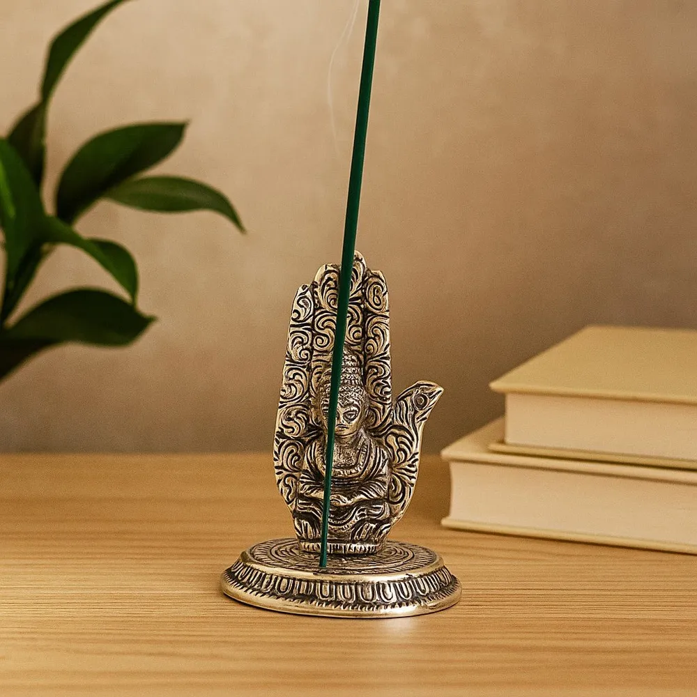 Røkelsespinneholder Buddha-hånd