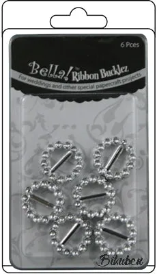 Ruby Rock-it - Ribbon Buckles - Round