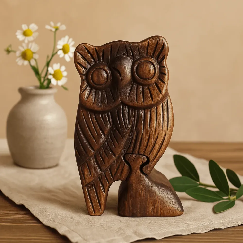 Trepuslespillboks, Ugle Design