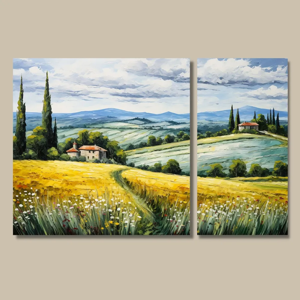 TUSCANY LANDSCAPE No2 - LERRET