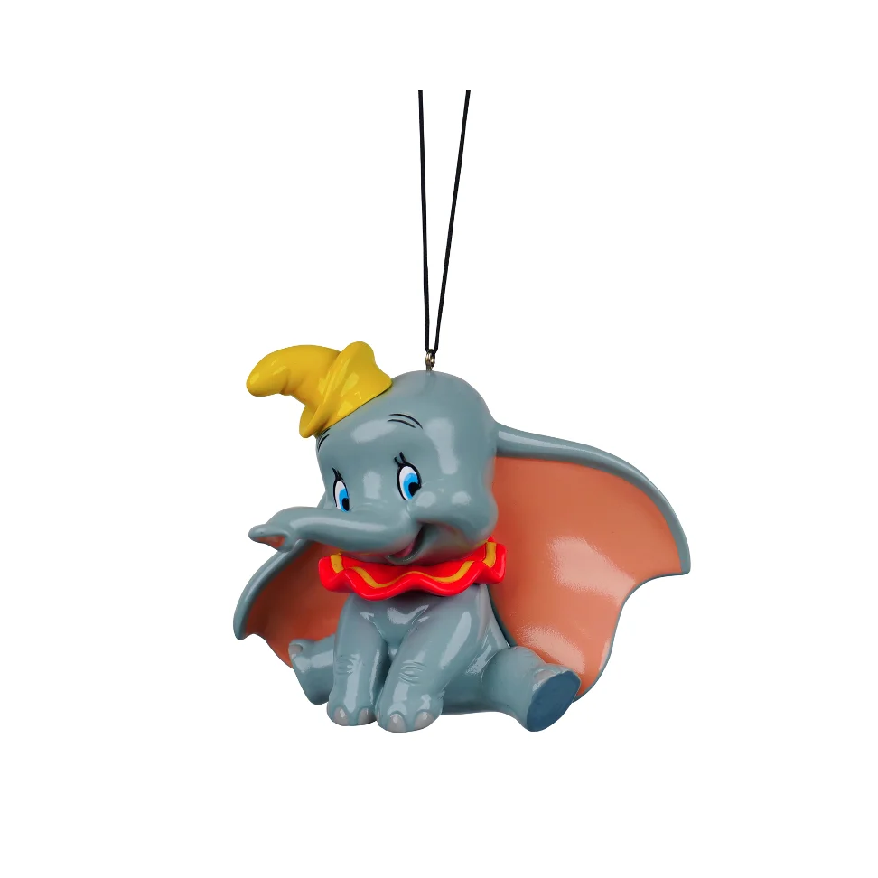 Dumbo med hatt - sittende - Juletrepynt