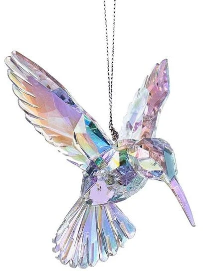 Kolibri i akryl - juletrepynt
