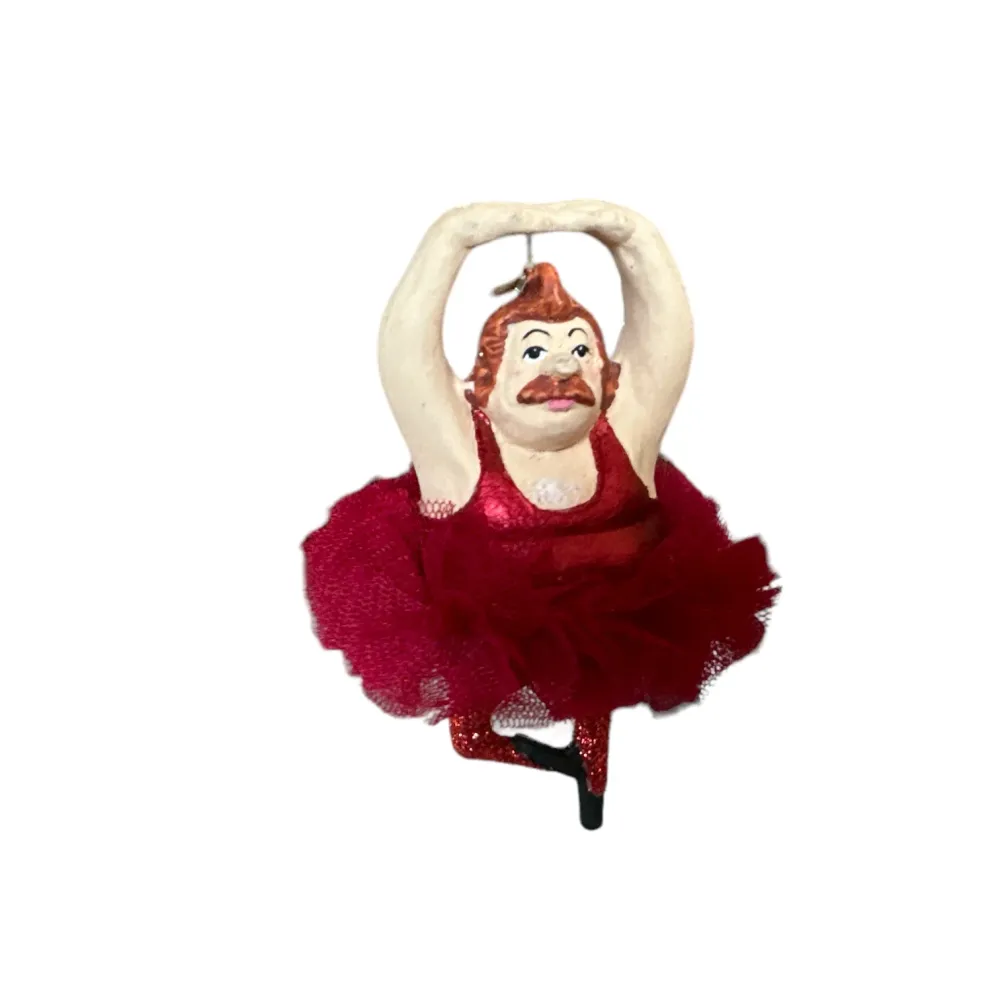 Ballerina Mann, Rød - 11cm